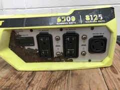 Ryobi 6500 generator Power/output/outlet Panel