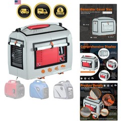 Generator Cover Portable Generator Cover Waterproof Running Cover 217L 138W 174H