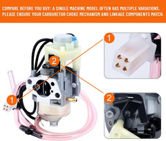 Huayi 63584 Carburetor Compatible with Predator 3500 Watts Inverter Generator Ki