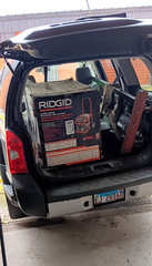 RIDGID 6,800 Watt Portable Generator. Yamaha Engine 12HR Run – local pickup only