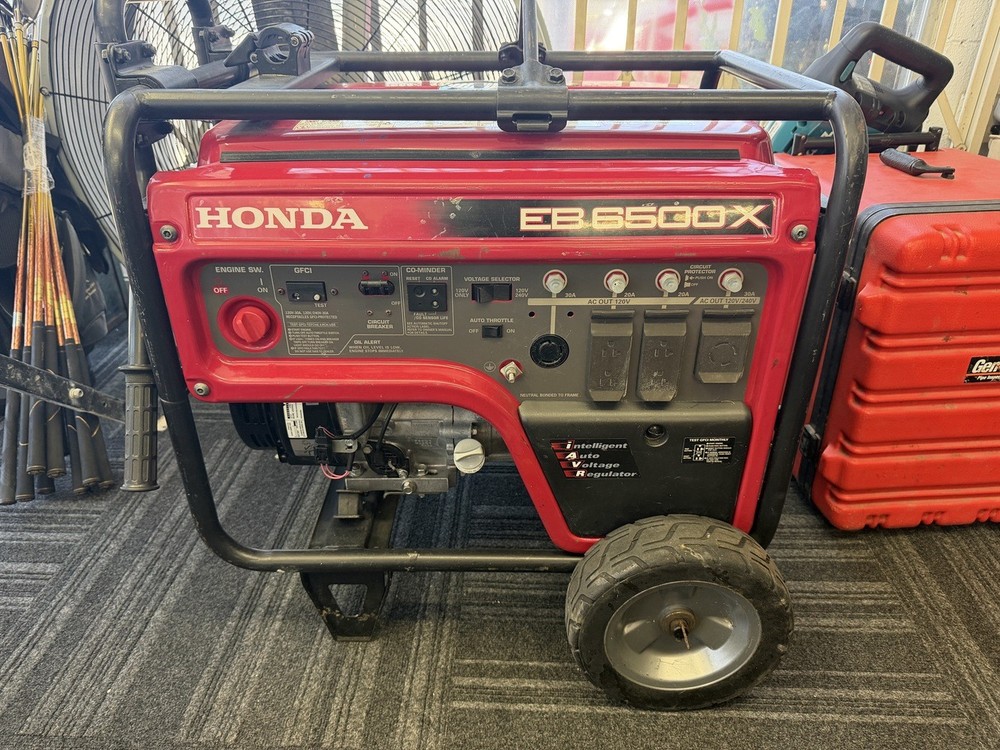 Honda EB6500 Generator 6500 Watt Portable Industrial EB6500X -Local Pick-Up Only