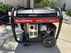 CRAFTSMAN GENERATOR – 3500W EXCELLENT CONDITION