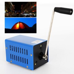 Portable Hand Manual Crank 20W Emergency Power Generator Electric USB Charger US