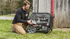 FIRMAN T07573F 9400/7500W Tri Fuel Electric Start Portable Generator 50A