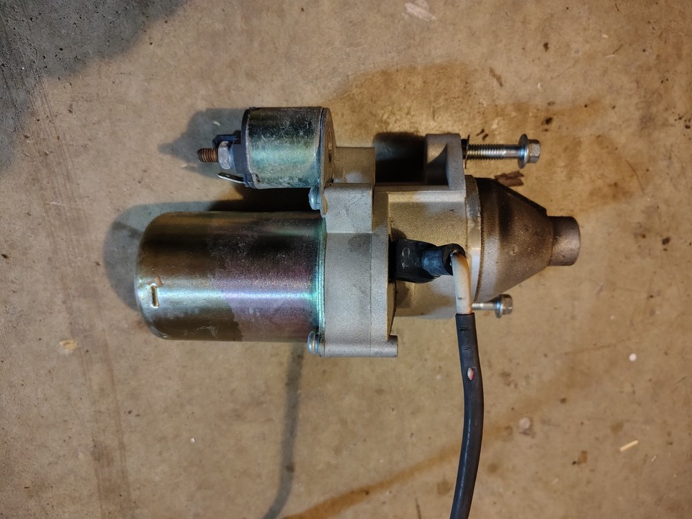 Generator starter motor