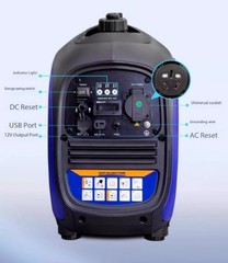 220V Small Quiet Inverter Gas Generator for Home Use and Outdoor Camping