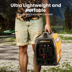 3500 Watt Portable Inverter Generator Gas Powered, EPA Compliant, Compact and Li