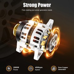 12V 2000W Brushless Permanent Magnet Generator for Agriculture