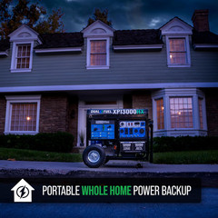 DuroMax XP13000HX 13000 Watt Dual Fuel Portable Generator Home Backup Power