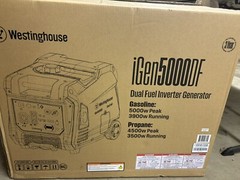 Westinghouse iGen5000DF Dual Fuel Portable Inverter Generator w/ Remote Start