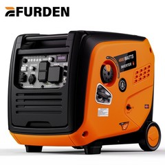 Efurden Gas Generator Inverter Super Quiet 4800W Portable RV Ready 223CC ECO/CO