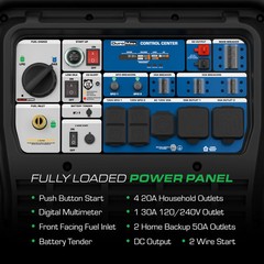 DuroMax XP28000iH 28,000 Watt Dual Fuel Portable Inverter Generator w/ CO Alert