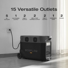 EcoFlow DELTA Pro 3600Wh Power Station + 160W Solar Panel Certified Refurbished