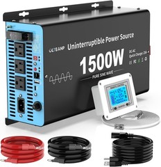 1500W Sump Pump Battery Backup Inverter Charger 12V