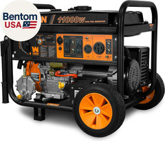 11,000-Watt 120V/240V Dual Fuel Portable Generator with Wheel Kit and Electric S