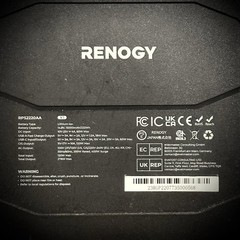 RENOGY PHOENIX 200 1500mAh Portable Charger – For Parts Or Repair – Untested