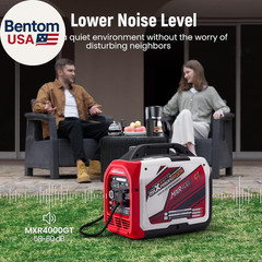 4000 Watt Dual Fuel Inverter Generator with Bluetooth® Control Start and Display