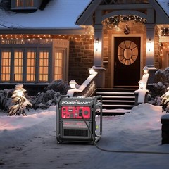 PowerSmart 4,400-W Super Quiet Portable RV Ready Gas Powered Inverter Generator