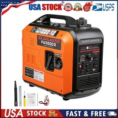 5000W Portable Inverter Generator Gas Powered Quiet for Home Pure Sine Wave