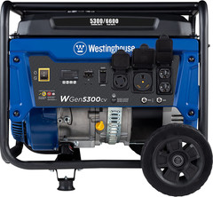 Westinghouse 6600W Portable Generator with CO Sensor & RV Ready Outlets