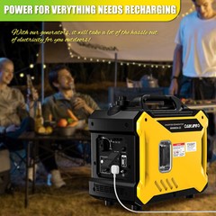 Super Quiet Inverter Generator 2000w Easy Storage 79.7cc Ultra Light EPA III New
