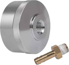 Aluminum Extended Run Fuel Gas Cap w/ Brass Hose For Yamaha EF2000is EF1000is