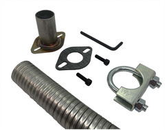 Firman Generator #68 Spark Arrestor Cover Plate 1″ Exhaust Steel Extension 10
