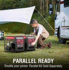 PowerSmart 4450W Gas Inverter Generator, EPA Compliant