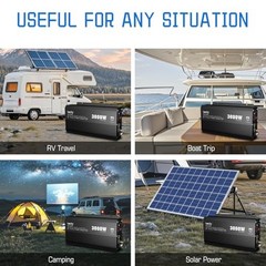 3000 Watt Power Inverter 3000W 12V DC to 110V 120V AC 3000 Watt Inverter