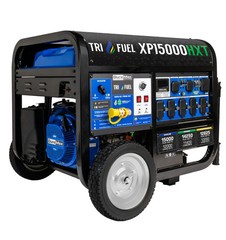 DuroMax XP15000HXT 15,000 Watt Tri Fuel Portable Generator Gas Propane – Recon
