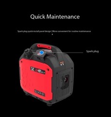 Digital Inverter Generator 220V for Small Household Emergency Power Use
