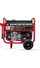 All Power America 10000 Watt Dual Fuel Generator with Electric Start,APGG10000GL