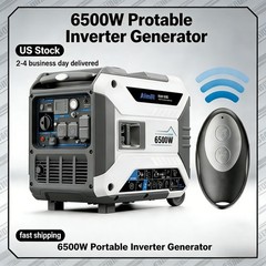 4 Stroke 6500W Inverter Generator 11L Gas Powered Remote Electric Start Camping