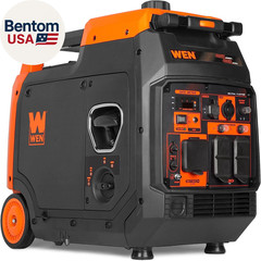 Quiet and Lightweight 4800-Watt Rv-Ready Portable Inverter Generator with Fuel S