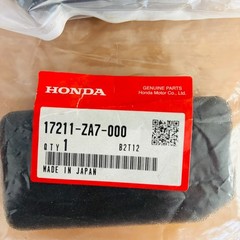 Genuine Original Honda Filter Part 17211-ZA7-000 Japan Lot of 2 New B2T12