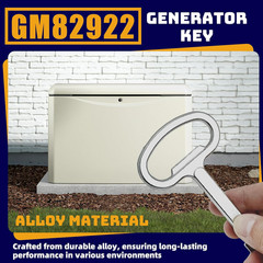 GM82922 Generator Key Replacement Compatible with Kohler Generator Models 8RESV,