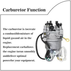 Huayi Carburetor for Westinghouse IGen4500 Inverter Portable Generator Dual