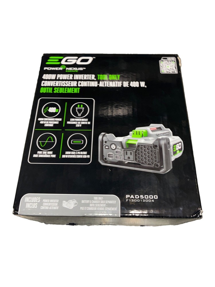 EGO Power+ Nexus Escape 400W Inverter – PAD5000