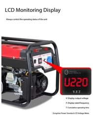 Portable Home Use Outdoor Compact Inverter Quiet Gasoline Generator 220V