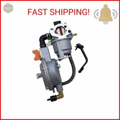 Dual Fuel LPG NG Carburetor for Honda GX160 GX200 168F Generator Engine Conversi