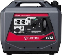 KYOCERA(RYOBI) 2kVA Portable Gasoline Inverter Generator EGI200 9.5H Use