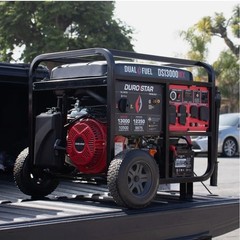 DuroStar DS13000MX 13,000W/10,500W Dual Fuel Portable Generator w/ CO Alert