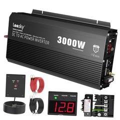 3000 Watt Power Inverter 3000W 12V DC to 110V 120V AC 3000 Watt Inverter
