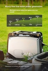 Gasoline Generator 220V Frequency Conversion Mute Portable High-power