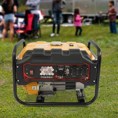 196cc 4 Stroke Gas Powered Generator with Transformer Gasoline Generator 6.5hp