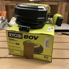 RYOBI 80V 1000-Watt Inverter Power Source Tool Only RY80BG02B (OB)