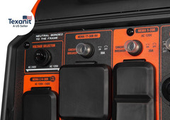 6800-Watt Dual Fuel Rv-Ready Electric Start Portable Inverter Generator with Fue