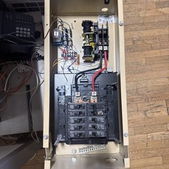 Generac 100A Automatic Transfer Switch and Emergency Load Center 120/240 Volt