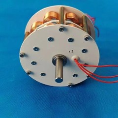 Double-Layer Disc Type Iron Core Generator Permanent Magnet Brushless Generators