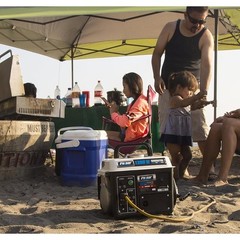 Portable 1200W Gas Generator Recoil Start 2-Stroke Engine Camping Outdoors New